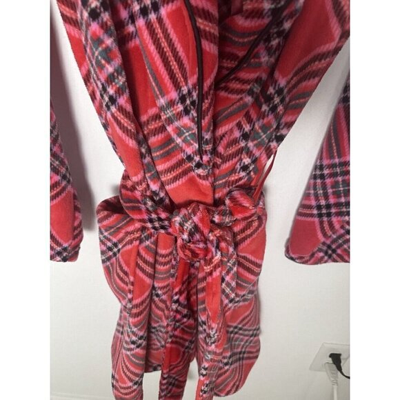 Victoria's Secret Cozy Plush Bath Robe M/L Pockets Valentine's Day Christmas Y2K - Picture 2 of 8